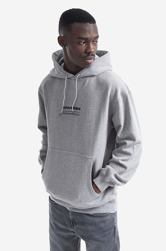 Maharishi cotton sweatshirt 7010.MARL
