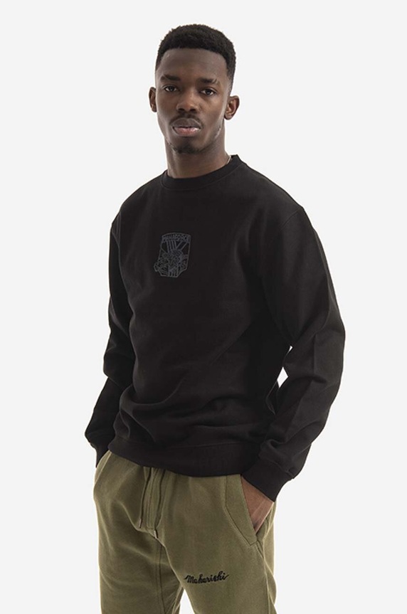 Maharishi hanorac de bumbac 8075.BLACK