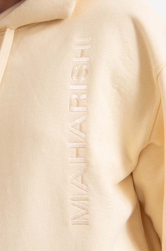 Maharishi bluza bawełniana Miltype beżowy 9756.ECRU