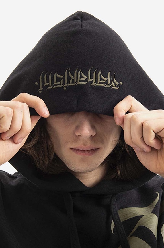 Maharishi cotton sweatshirt Tibetan M 9811.BLACK