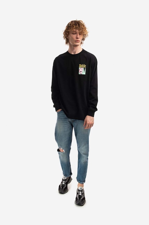 Makia cotton sweatshirt M40108 black AA00