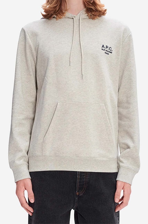 A.P.C. bluza bawełniana Marvin COEZD.H27733 szary