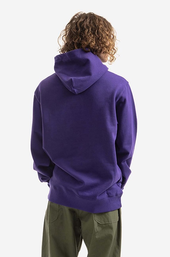 Clothing Billionaire Boys Club cotton sweatshirt Arch Logo Hood B22114 GRAPE B22114 violet