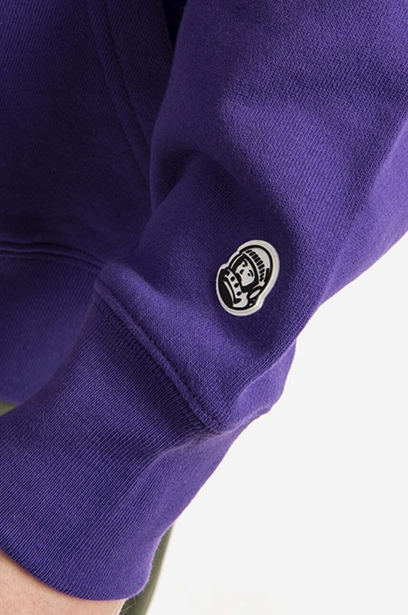 Billionaire Boys Club cotton sweatshirt Arch Logo Hood B22114 GRAPE B22114 violet
