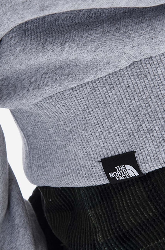 The North Face sweatshirt Raglan Redbox Crew gray NF0A4SZ9DYX