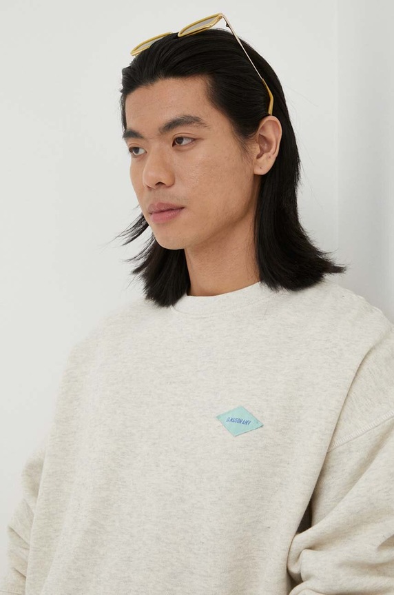 American Vintage pamut melegítőfelső szürke MPIE03C