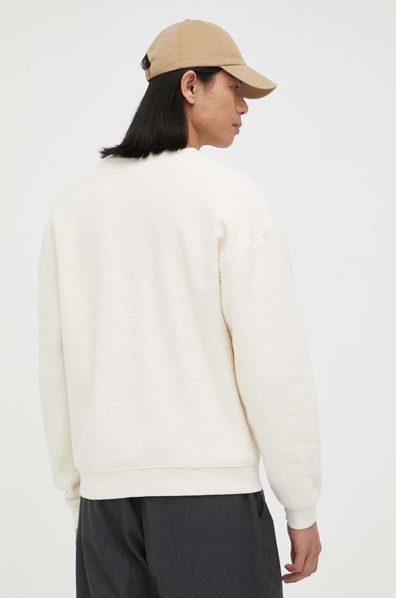 Ruházat American Vintage pamut melegítőfelső MBOBY03A bézs