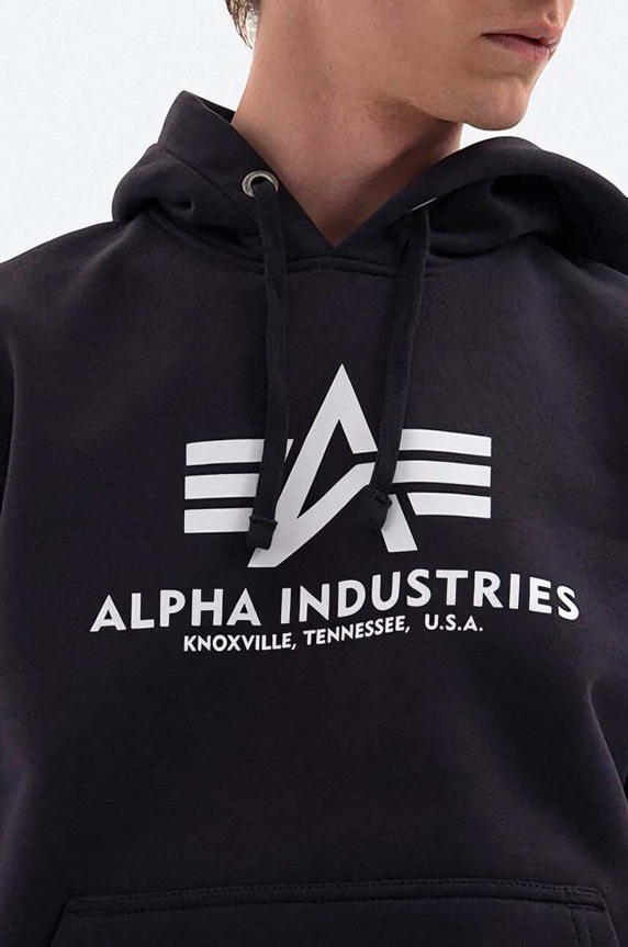 Alpha Industries sweatshirt Basic Hoody navy 178312.466