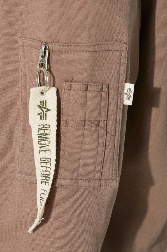 Alpha Industries bluza bawełniana Organics EMB Hoody 118350.628