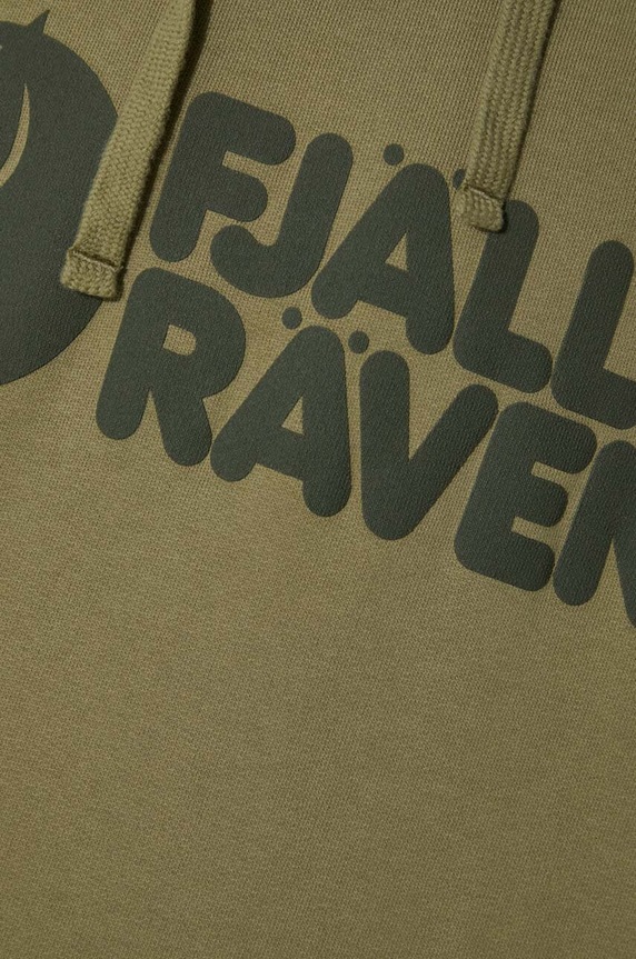 Fjallraven hanorac de bumbac Logo Hoodie F84144.622
