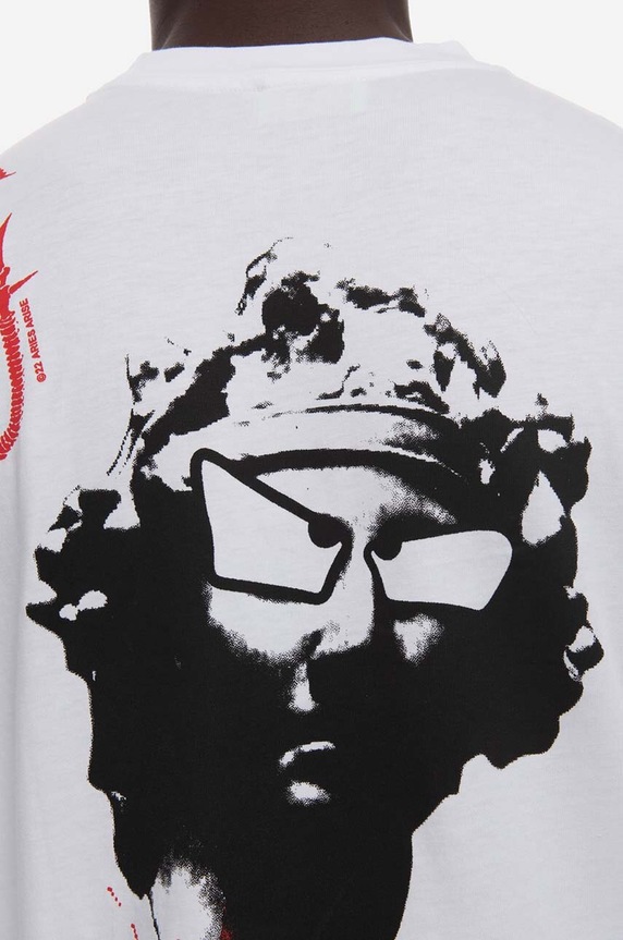 Aries sweatshirt white AR60022