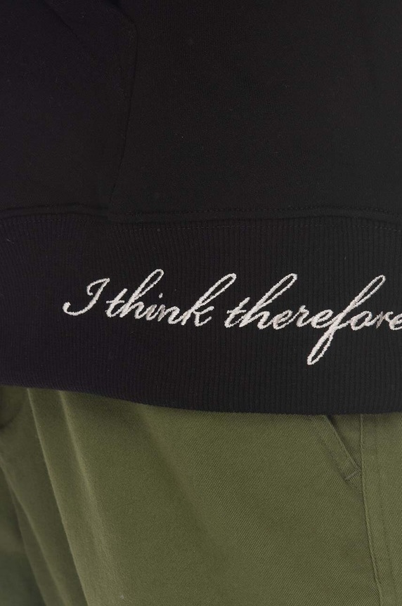 PLEASURES sweatshirt black P23SP023