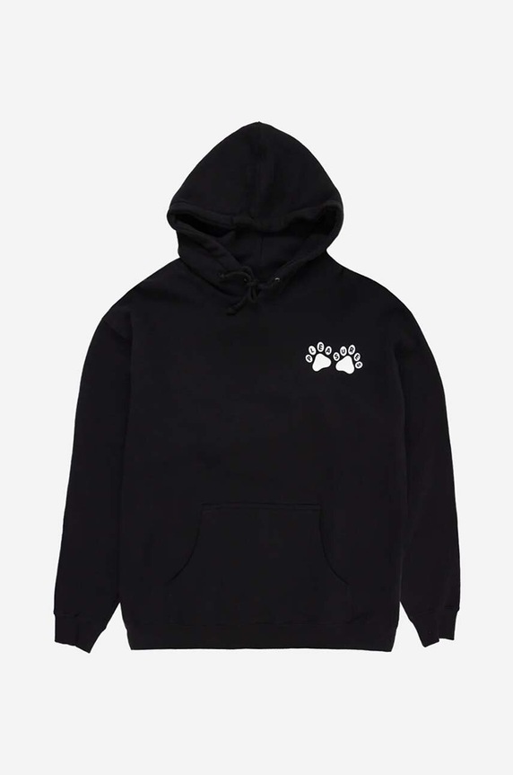 PLEASURES bluza Puppies Hoodie czarny P23SP061