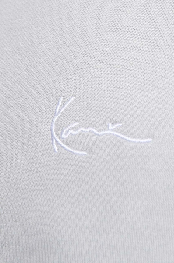 Karl Kani hanorac de bumbac Chest Signature Destroyed 6029144 gri