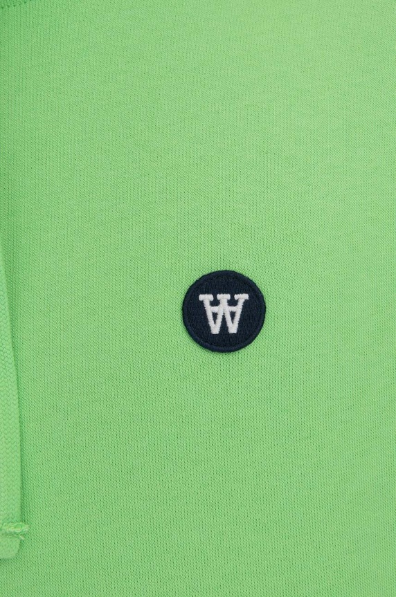 Wood Wood felpa in cotone 10245604.2424 verde