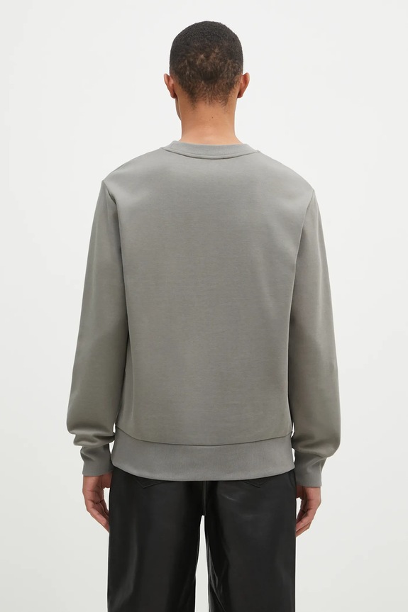 Одежда Хлопковая кофта A.P.C. Sweat Duck COGAW.M27771 серый