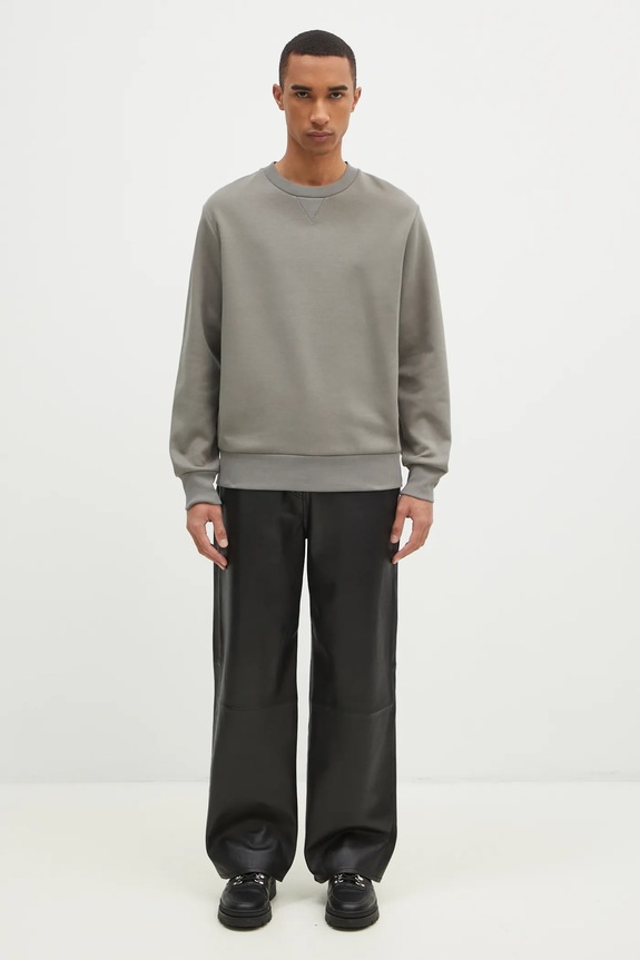 Хлопковая кофта A.P.C. Sweat Duck COGAW.M27771 серый