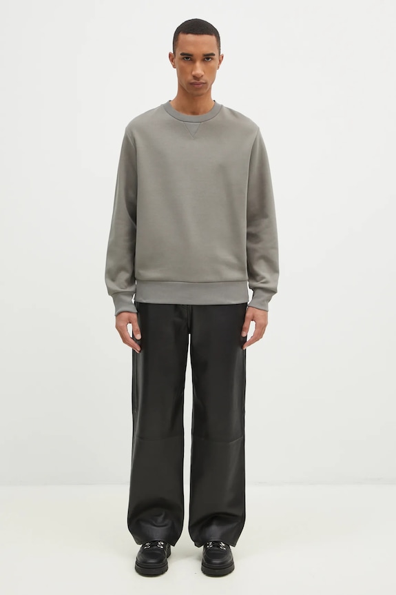 Хлопковая кофта A.P.C. Sweat Duck COGAW.M27771 серый