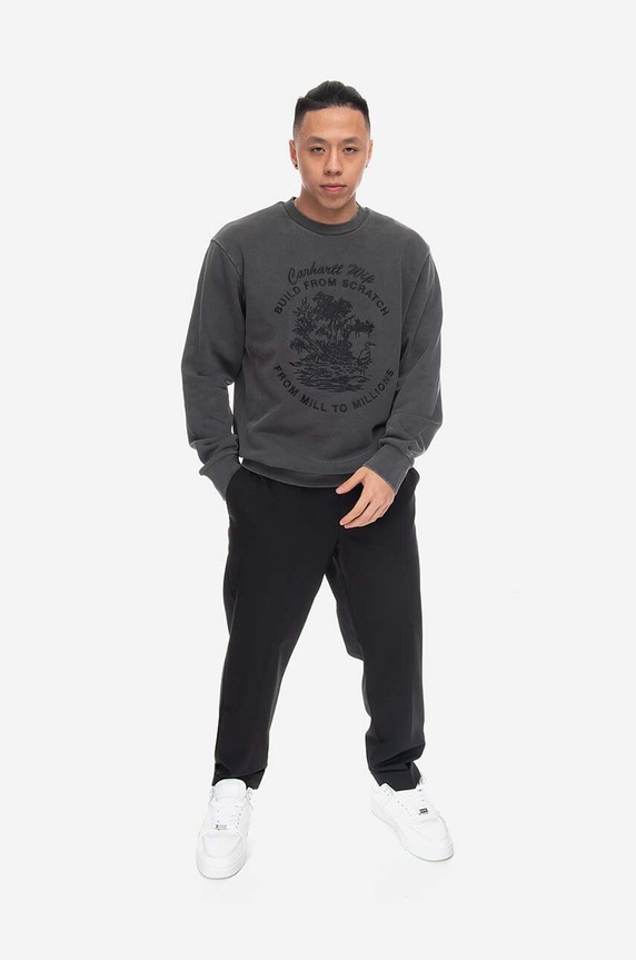 Carhartt WIP cotton sweatshirt Bayou Sweat I031818
