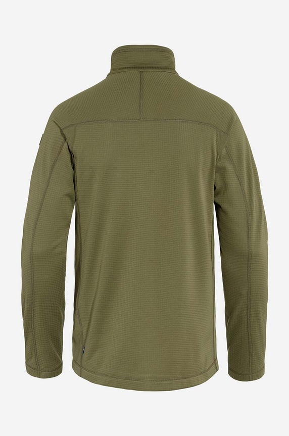 Fjallraven bluza Lite Fleece Jacket zielony F86971.620