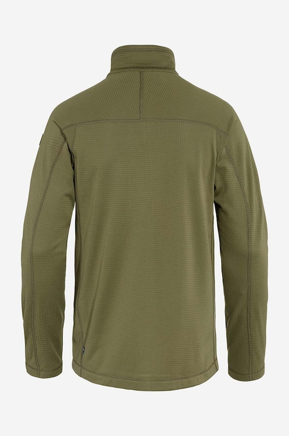 Fjallraven bluza Lite Fleece Jacket zielony F86971.620