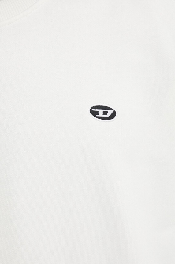 Diesel bluza bawełniana S-ROB-DOVAL-PJ A03785.0BKAF beżowy