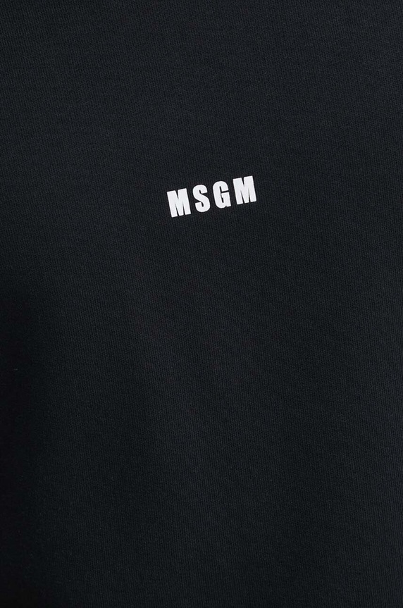 MSGM bluza bawełniana 2000MM503.200001 czarny