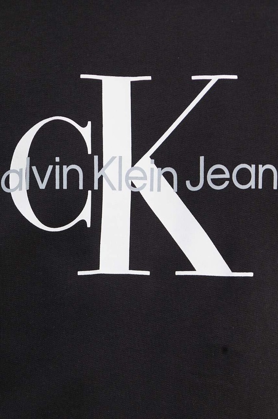 Bavlnená mikina Calvin Klein Jeans J30J320933 čierna