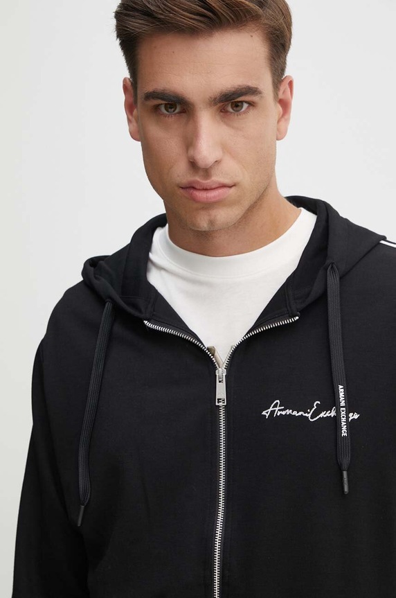 Mikina Armani Exchange čierna 8NZMSH.Z9N1Z.NOS