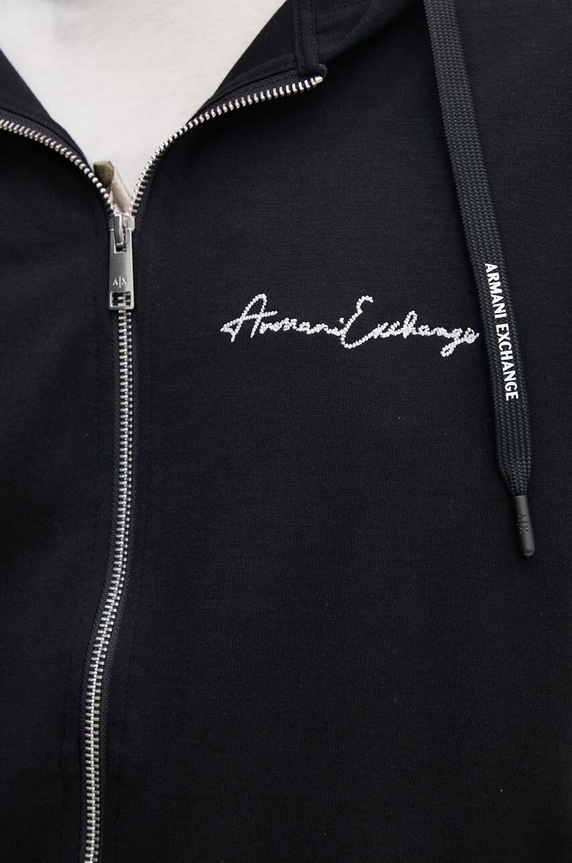 Mikina Armani Exchange 8NZMSH.Z9N1Z.NOS čierna