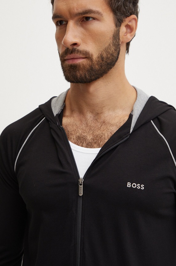 BOSS bluză lounge negru 50515392