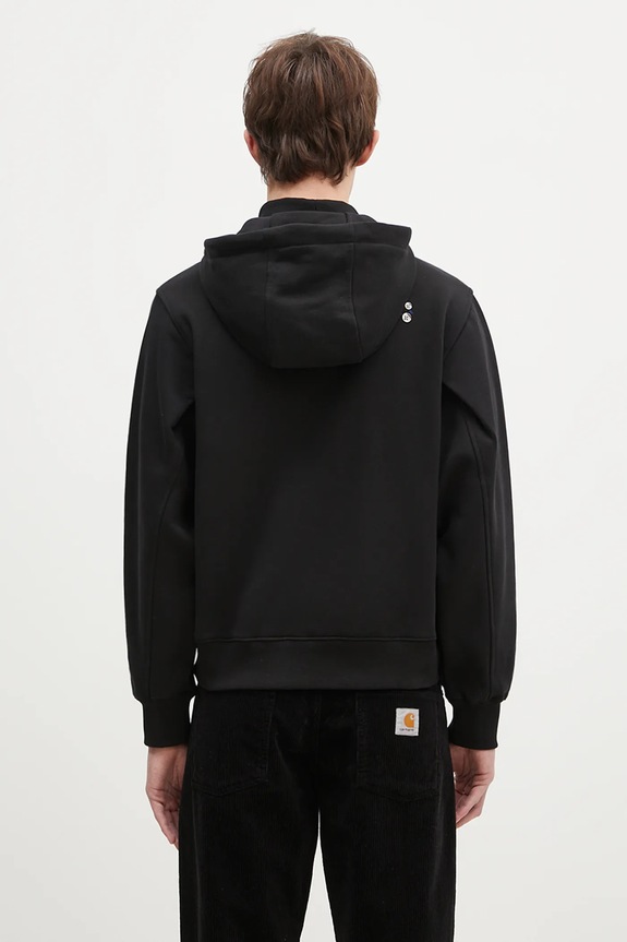 Odzież Ader Error bluza bawełniana BN01FWHD0103BK czarny