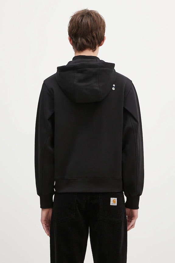 Odzież Ader Error bluza bawełniana BN01FWHD0103BK czarny