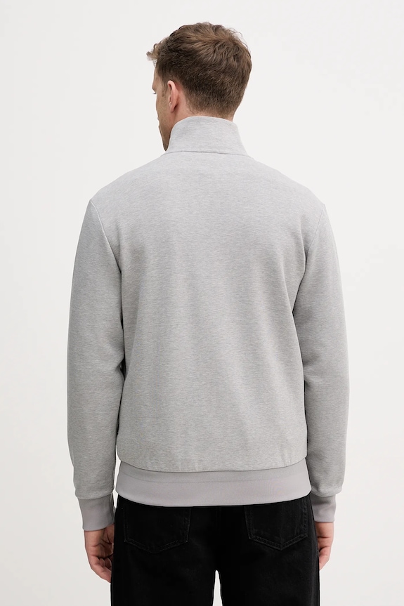 Odzież BOSS bluza rozpinana męska z bawełną H-Shepherd 100 50532755 szary