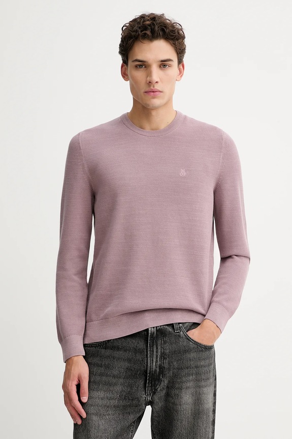 Marc O'Polo sweter bawełniany bawełna różowy 5000010779