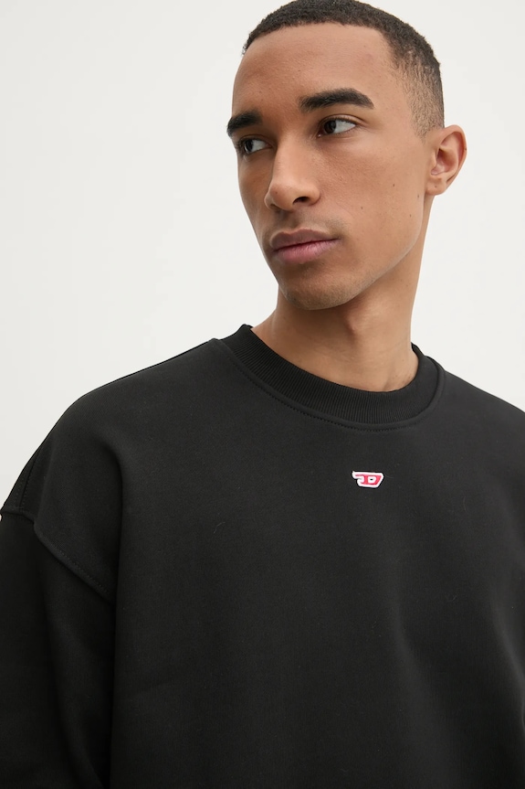 Diesel bluza S-BOXT-D SWEAT-SHIRT czarny A14903.0GEAD