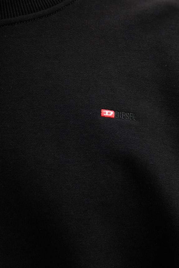 Μπλούζα Diesel S-ROB-MICRODIV SWEAT-SHIRT A14942.0GRAC μαύρο