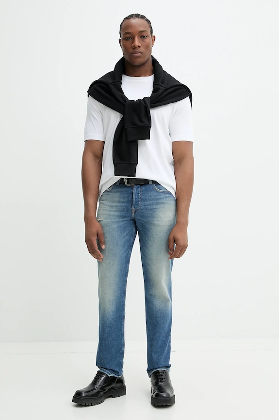 Diesel hanorac de bumbac S-BOXT-DIV SWEAT-SHIRT A15753.0GEAD negru AA00