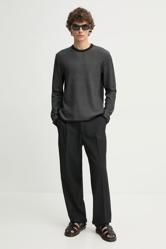 Rag & Bone sweter MBS23S011UC11 czarny AA00