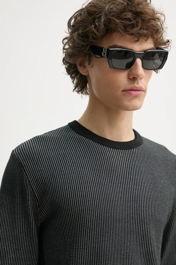 Rag & Bone sweter czarny MBS23S011UC11