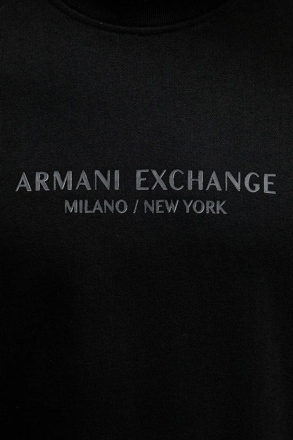 Armani Exchange hanorac de bumbac negru XM001284.AF20934.NOS