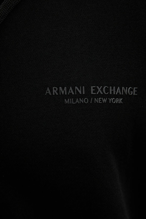 Pamučna dukserica Armani Exchange XM001293.AF20934.NOS crna