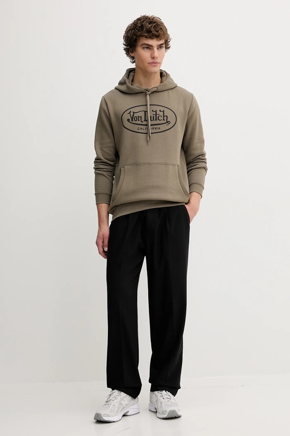 Dukserica Von Dutch VD.1.SWZ.BRAND zelena AA00