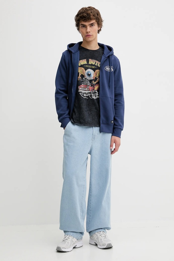 Pulover Von Dutch VD.1.SWZ.SLI modra AA00