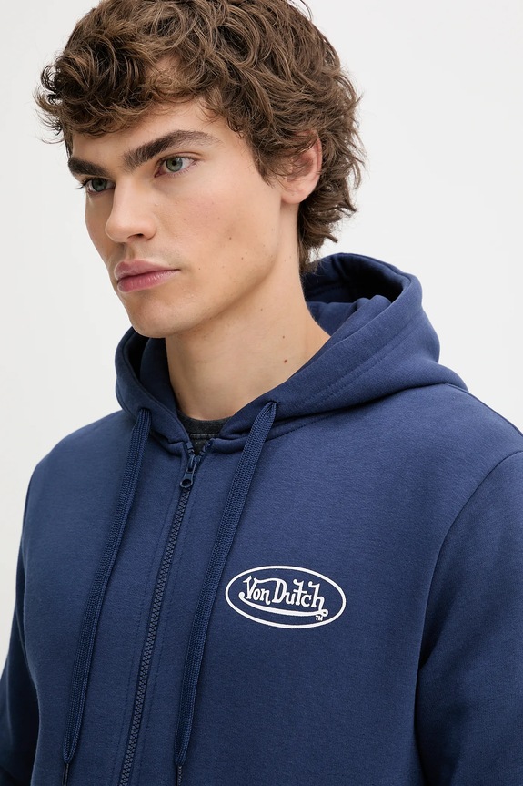 Pulover Von Dutch modra VD.1.SWZ.SLI