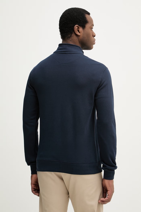 Îmbrăcăminte U.S. Polo Assn. hanorac bărbătesc cu bumbac DHM LB 1/4 ZIP MUP3359 bleumarin