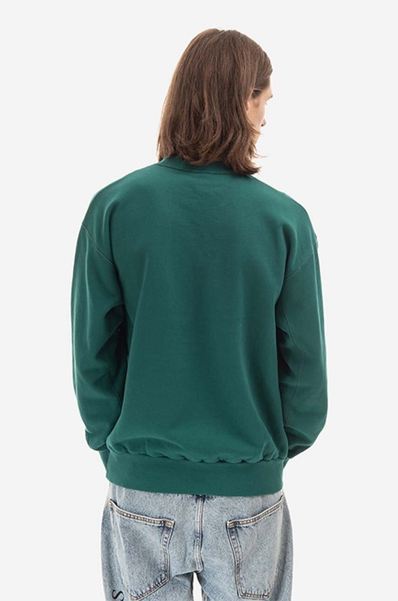 Aries cotton sweatshirt Mini Problemo green COAR20009