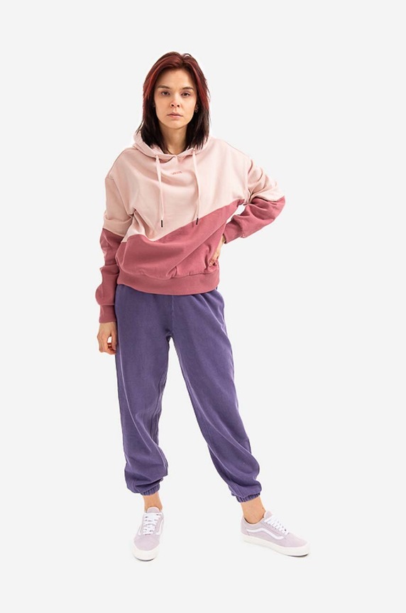 Vans cotton sweatshirt Bluza Blocked Off Hoodi VN0A5LKKYRR beige AA00
