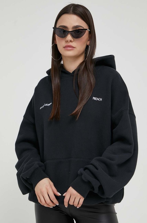 Preach bluza bawełniana 206311.NOS czarny AA00