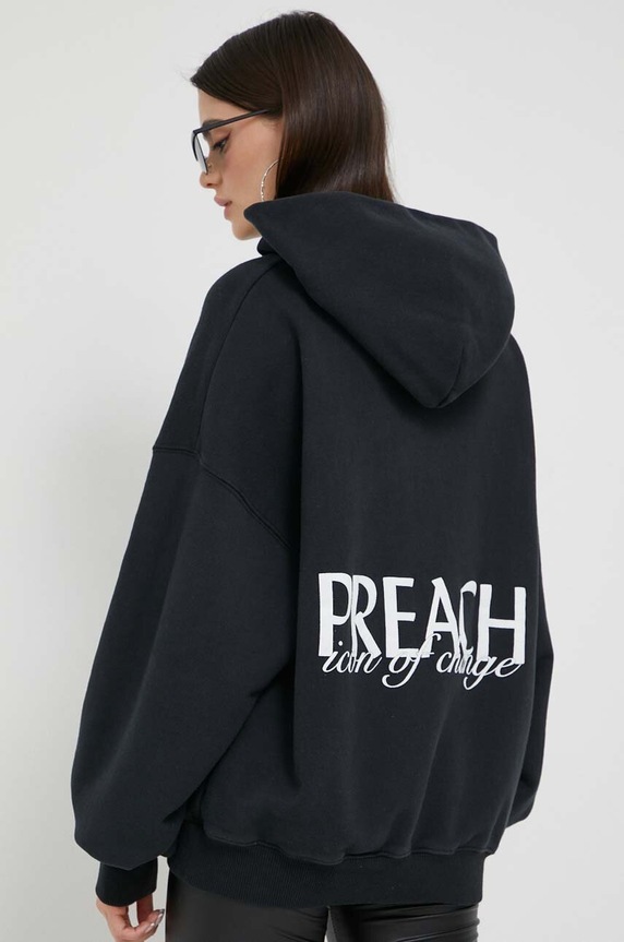 Preach bluza bawełniana czarny 206311.NOS